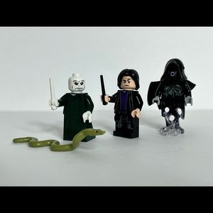 Harry Potter mini Lego compatible figures Voldemort Snape Dementor
